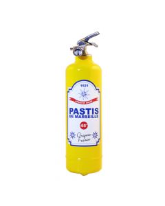 Extincteur Poudre Pastis de Marseille Fire Design