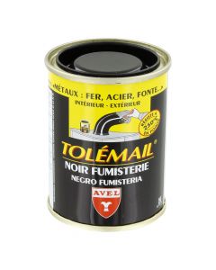 Peinture Haute température 100ml Noir Fumisterie Tolemail