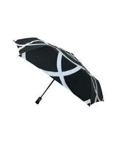 Petit Parapluie Noir à Fleurs Smati