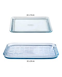 Plaque de Cuisson en Verre Pyrex