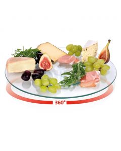 Plateau Tournant en Verre