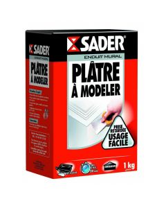 Plâtre à Modeler 1kg Sader