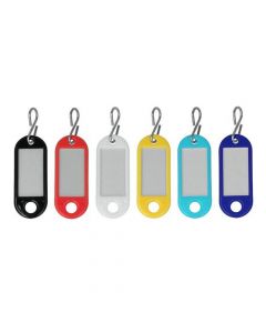 Porte-Clé Etiquette x6 Metaltex