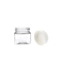 Pot PET 50ml Rond et Couvercle