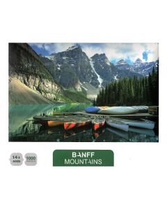 Puzzle Banff Mountains