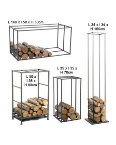 Rack à Bois en Métal Aubry Gaspard