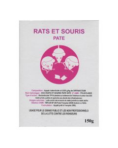 Rats & Souris Pâte 150g Occi