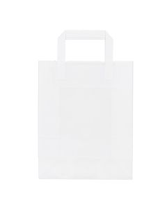 Sac Papier Blanc 26x10x33cm