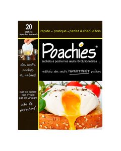 Sachet à Pocher les Oeufs x20