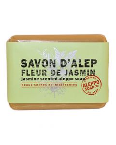 Savon d'Alep à la Fleur de Jasmin 100g Aleppo Soap