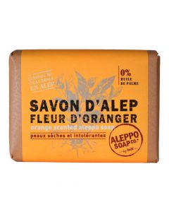 Savon d'Alep à la Fleur d'Oranger 100g Aleppo Soap