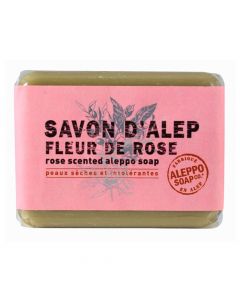 Savon d'Alep à la Fleur de Rose 100g Aleppo Soap