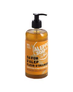 Savon d'Alep Liquide Fleur d'Oranger 500ml Aleppo Soap