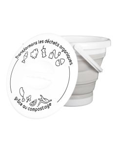 Seau à Compost Pliable