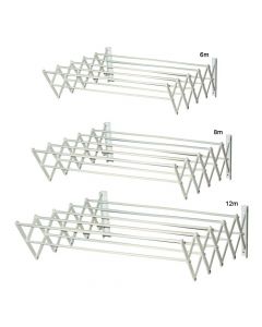 LAGUELLE Corde à linge 20m - Armature acier textile plastifié