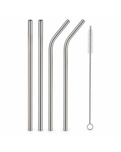Set de Pailles Inox & Goupillon