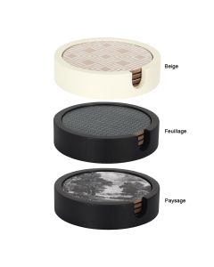 Dessous de Verre en Bois x4