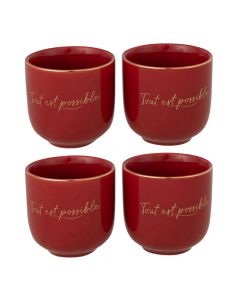 Gobelet Tout Est Possible x4