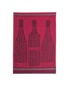 Torchon Bouteilles de Vin Coucke