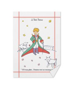 Torchon Le Petit Prince et les Moutons