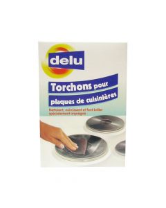 Torchons pour Plaques de Cuisinière x3 Delu