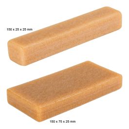 Bloc Nettoyant Pour Bande Abrasive 150x25x25 Mm - Gomme De Décrassage Pour Papier De Verre, Disques Ponçage, Cuir