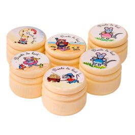 Boîte à Dents De Lait En Bois Licorne - Coffret Mémoire Pour Garder Les Premières Dents De Bébé