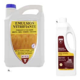 Velurex Polish WT - Cire Sols Bois Vernis 2x1L - Brillant Antistatique - Entretien Parquets