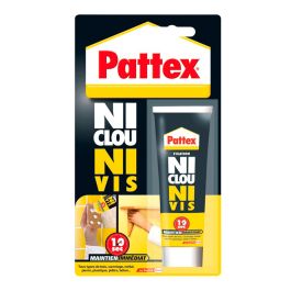 Colle Pattex Ni Clou Ni Vis – Tube 142 G Multi-matériaux – Fixation Forte Universelle