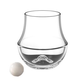 Verres De Dégustation COOKUT - Coffret De 2 | Avec Bille De Marbre | Pour Spiritueux | Design Ergonomique | Guide Inclus