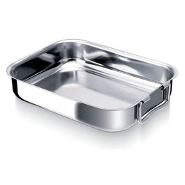 Plat à Four Inox Rectangulaire 38x26 Cm - Buyer Fabriqué En France Garanti à Vie