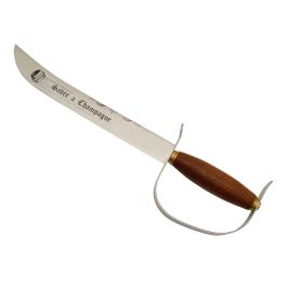 Sabre à Champagne ROGER ORFEVRE - Bois Et Métal Argenté - 50 Cm - Occasion