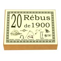 Jeu de 20 Rébus de 1900