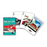 Jeu de 55 Cartes à Jouer American Dream Cars de Piatnik