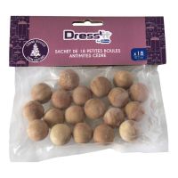 Billes en Cèdre Rouge x18 Mondex