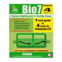 Bio7 Fosses Septiques & Toutes Eaux 250g Ecogene