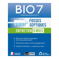 Bio7 Fosses Septiques 480g Ecogene