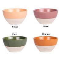 Bol en Porcelaine Bicolore