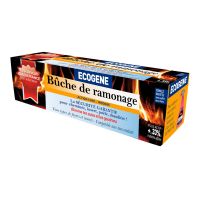 Bûche de Ramonage + Certificat Ecogene