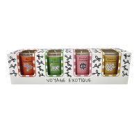Coffret 4 Bougies Voyage Exotique Opjet