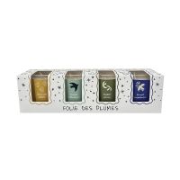 Coffret 4 Bougies Parfumées au Coton Opjet