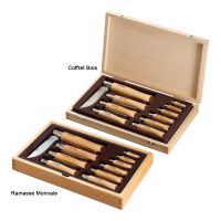 Coffret 10 Couteaux Fermants en Inox Opinel