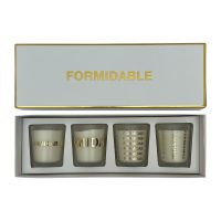 Coffret de 4 Bougies Formidable Opjet