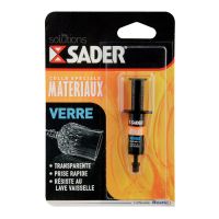 Colle pour Verre Seringue 2ml Sader