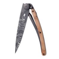 Couteau de Poche 37g Genévrier & Echecs Deejo