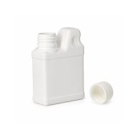 Cruchon PEHD Blanc 125ml + Bouchon