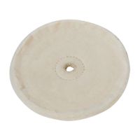 Disque de Polissage Non Cousu en Coton 150mm Silverline