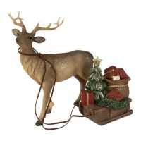 Statue Cerf Clayre & Eef