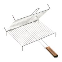 Grille Barbecue Double à Pieds Cookin Garden