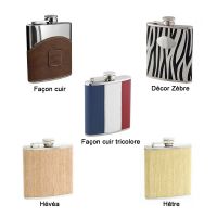 Flasque en Inox Gainée 180ml